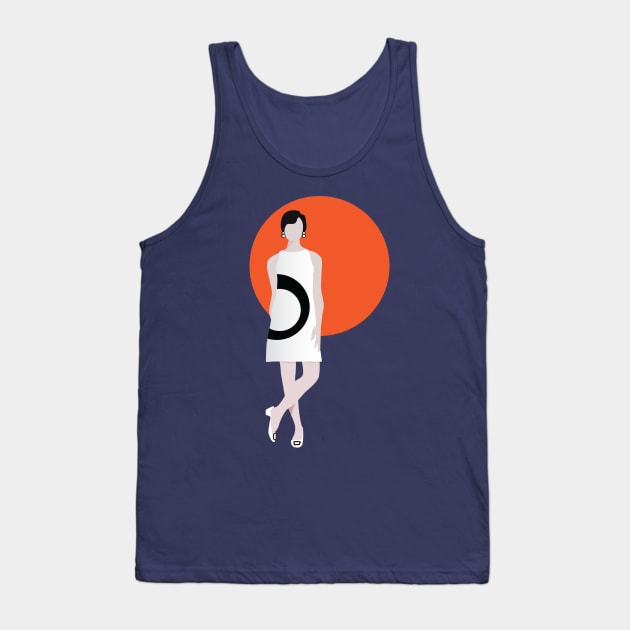 Modernist Retro Tank Top by modernistdesign